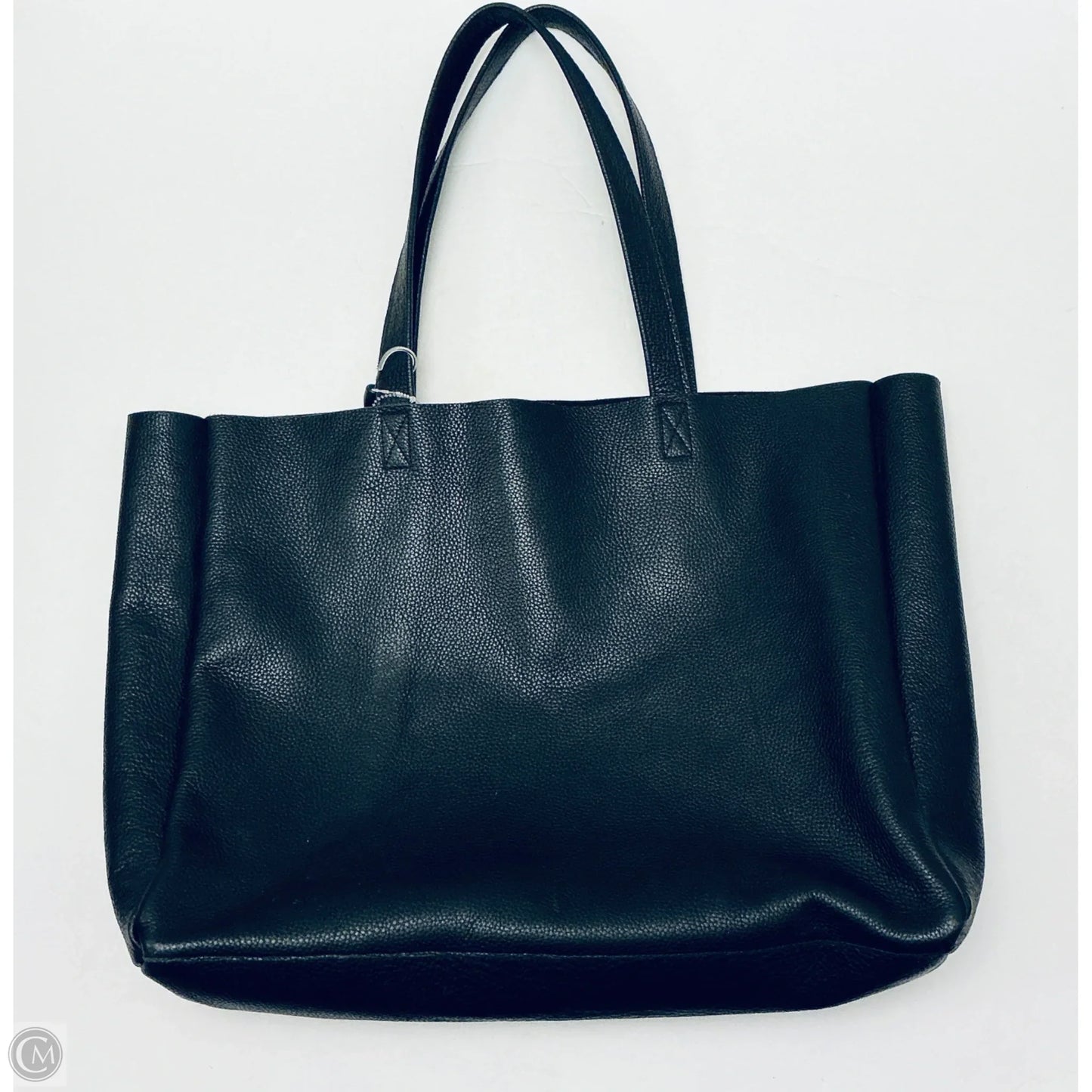 Tote Leather By Clothes Mentor, Size: Large