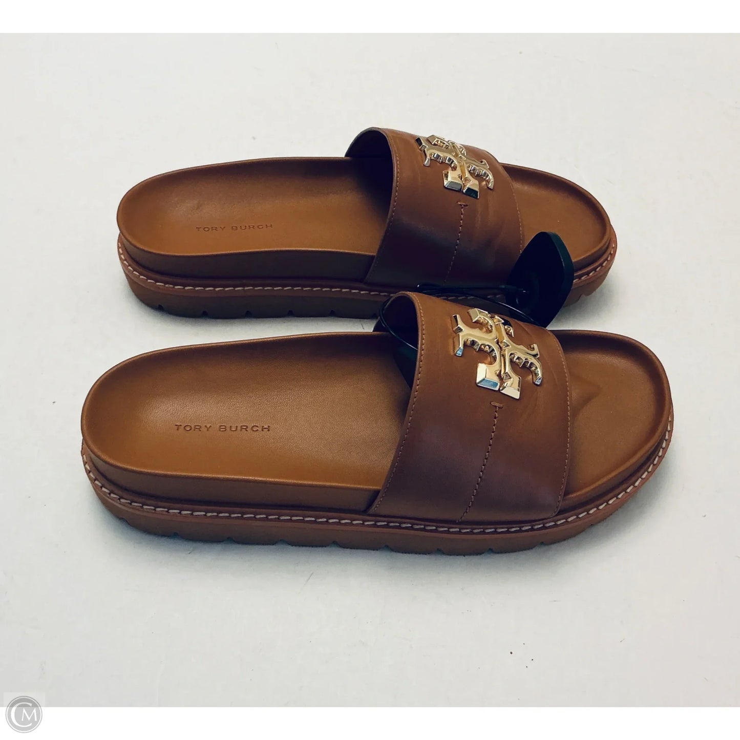 Sandals Designer By Tory Burch In Brown, Size: 9