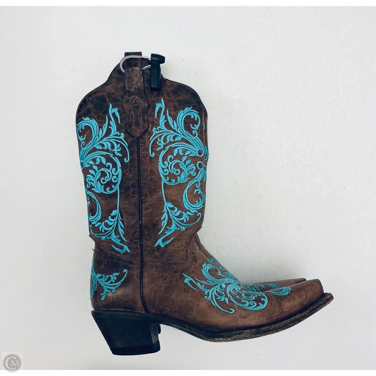 Boots Western By Corral In Blue, Size: 7.5