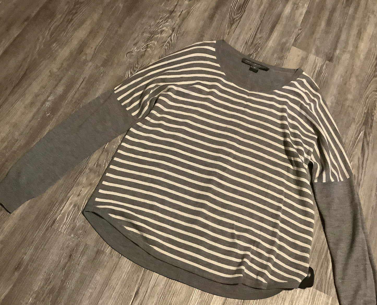 Sweater By French Connection In Grey, Size: M