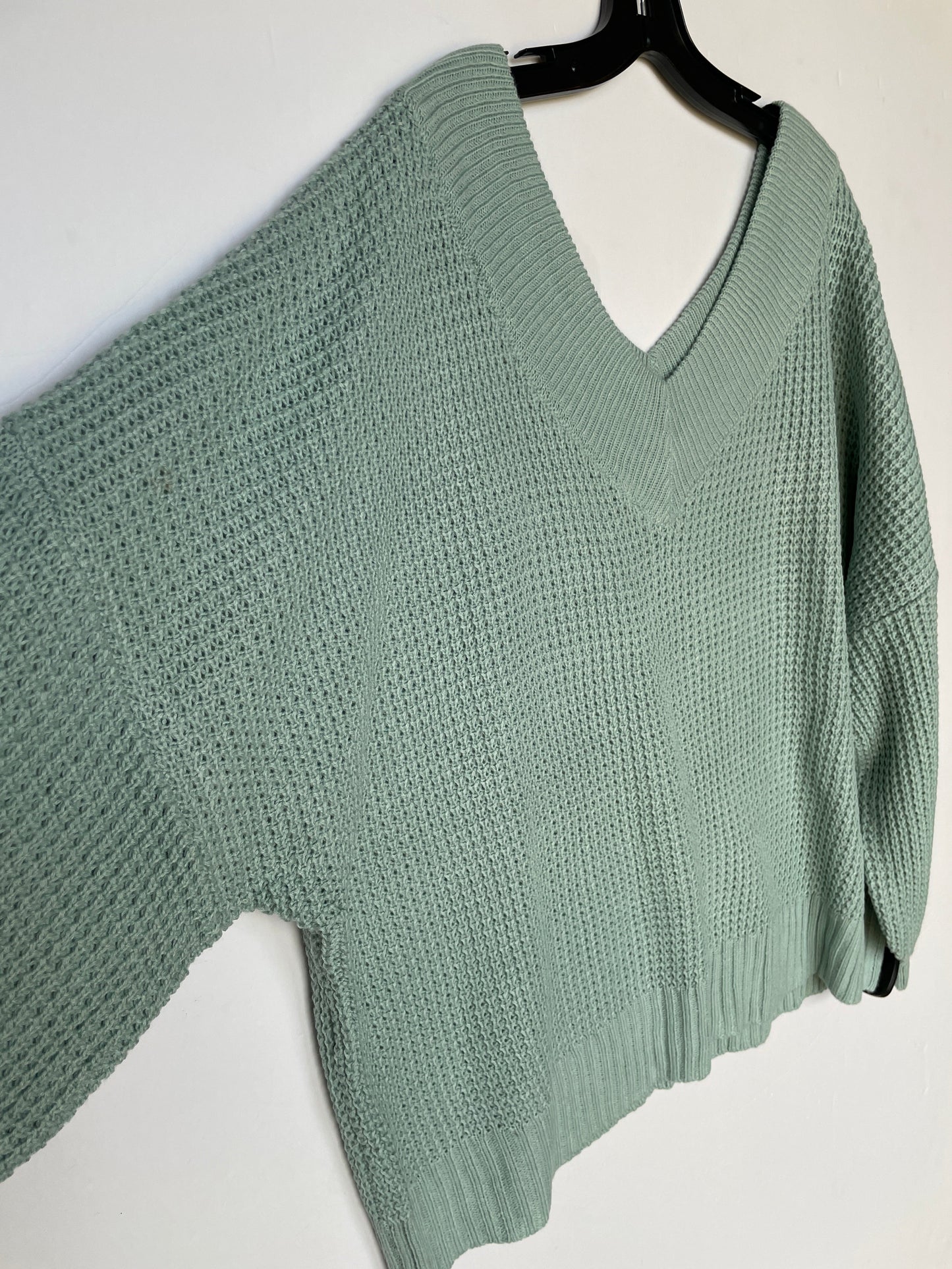 Sweater By Zenana Outfitters In Teal, Size: 3x