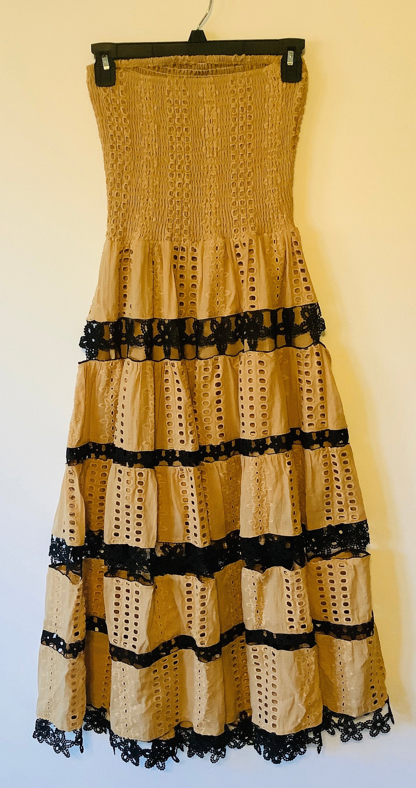 Dress Casual Midi By Clothes Mentor In Brown, Size: S