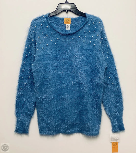 Top Long Sleeve By Ruby Rd In Blue, Size: M