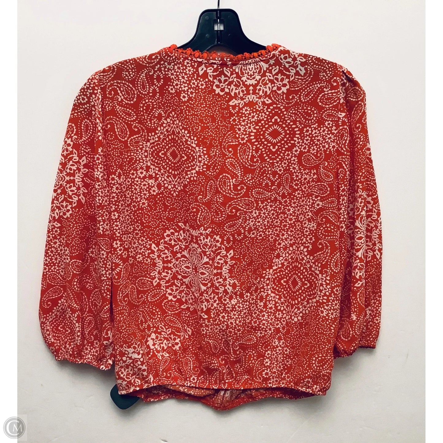 Top Short Sleeve By Blue Rain In Red, Size: M