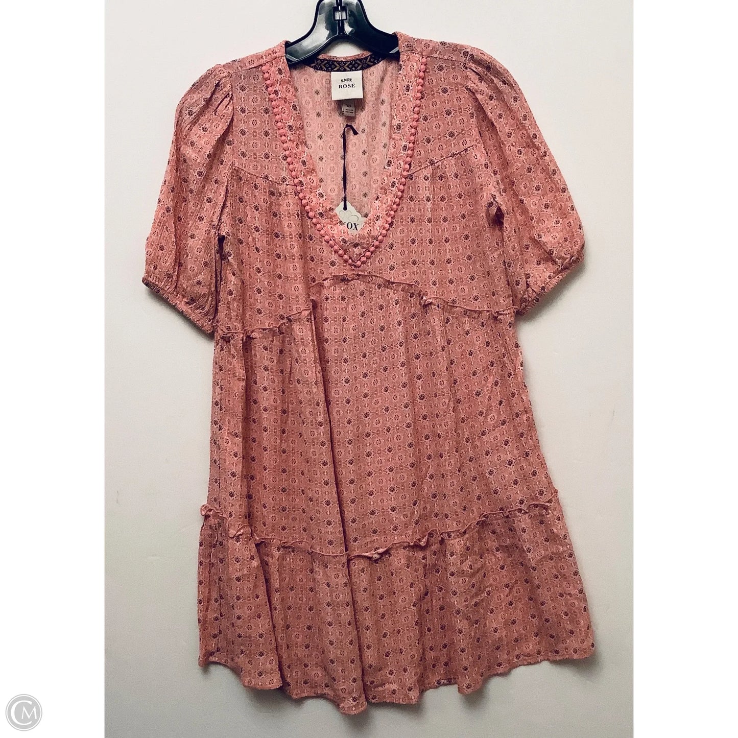 Dress Casual Short By Knox Rose In Plaid Pattern, Size: Xs