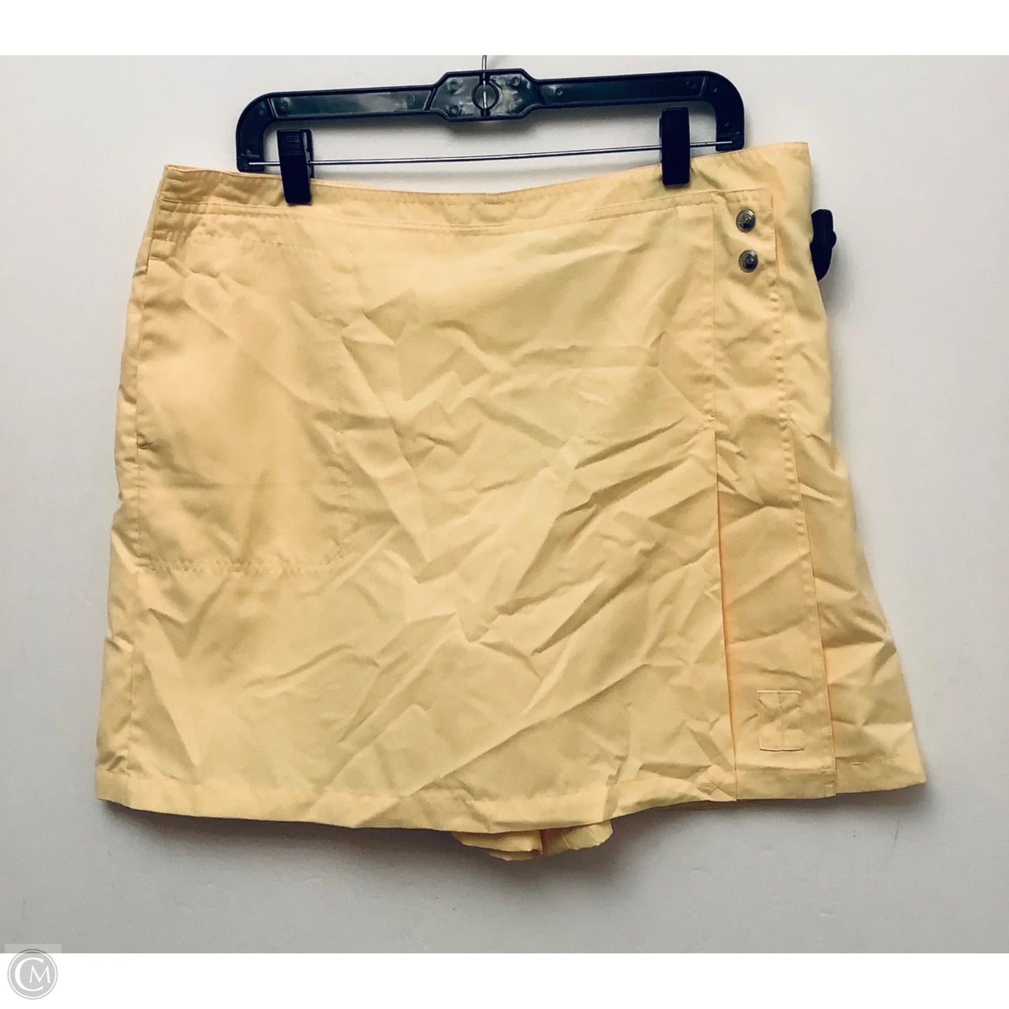 Skort By Izod In Yellow, Size: 16