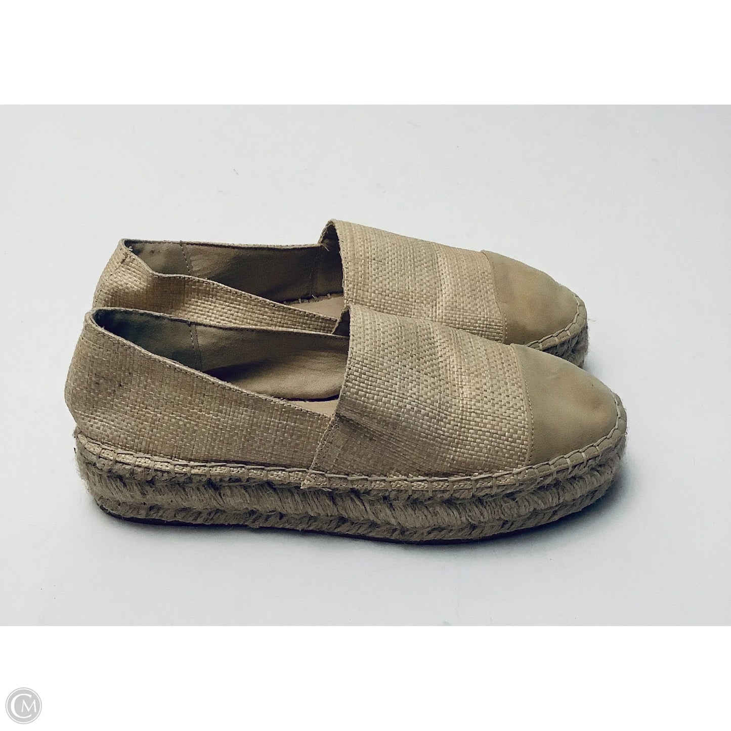 Shoes Heels Wedge By Steve Madden In Tan, Size: 9