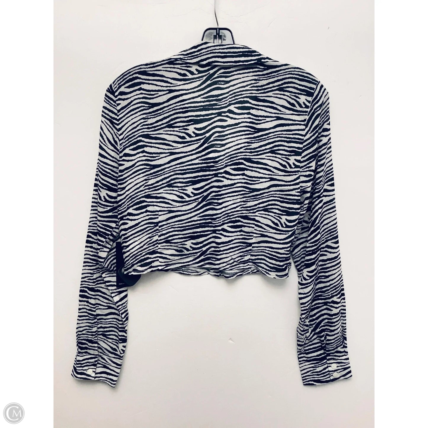 Top Long Sleeve By Lulus In Animal Print, Size: M