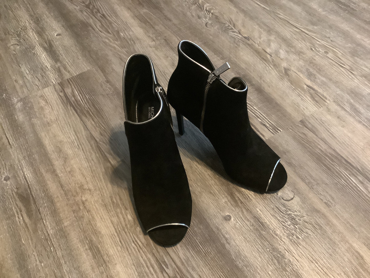 Black Shoes Heels Stiletto Michael Kors, Size 9.5