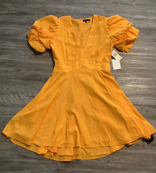 Yellow Dress Casual Short 1.state, Size M