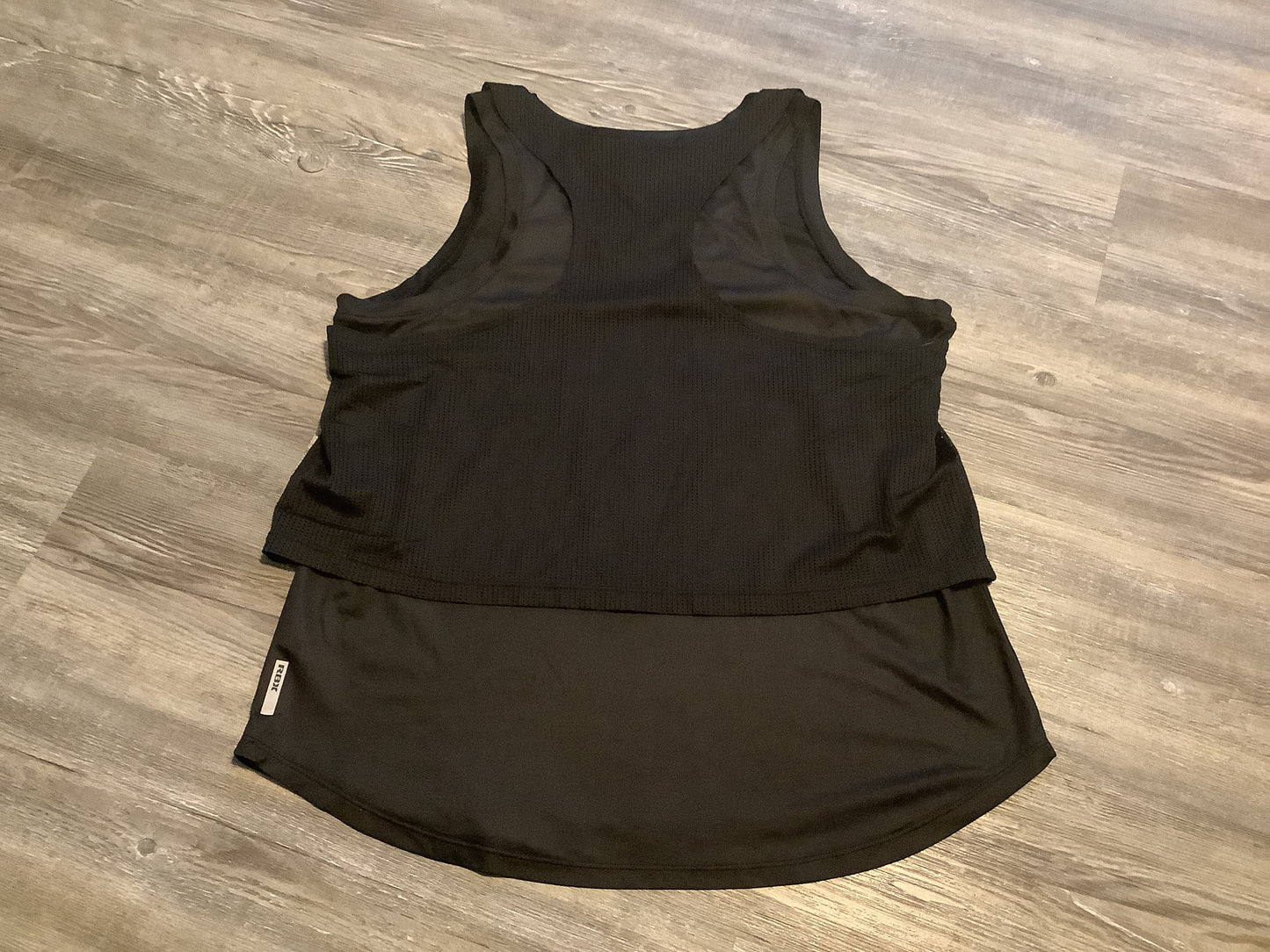 Black Athletic Tank Top Rbx, Size L