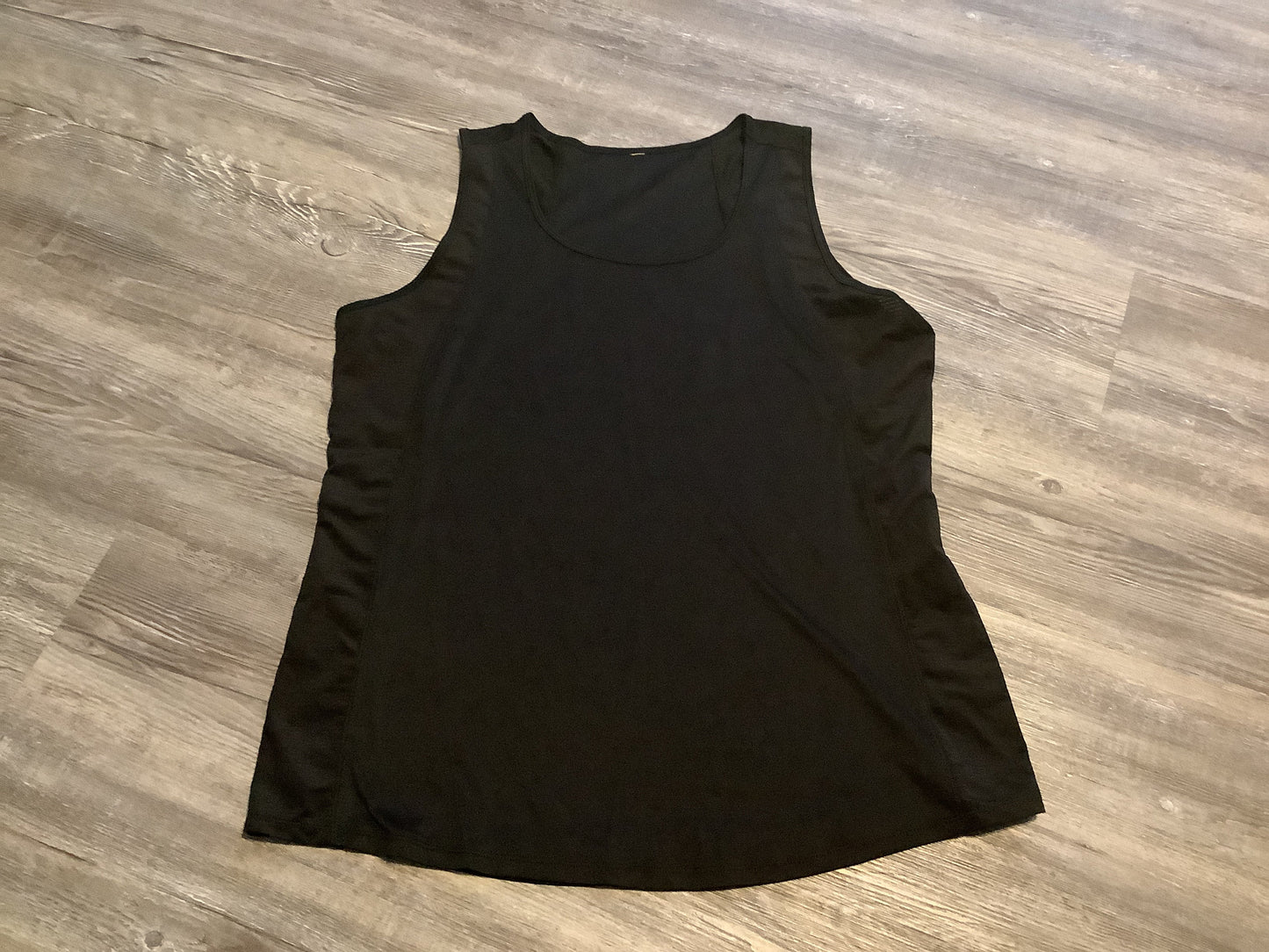 Black Athletic Tank Top Clothes Mentor, Size L