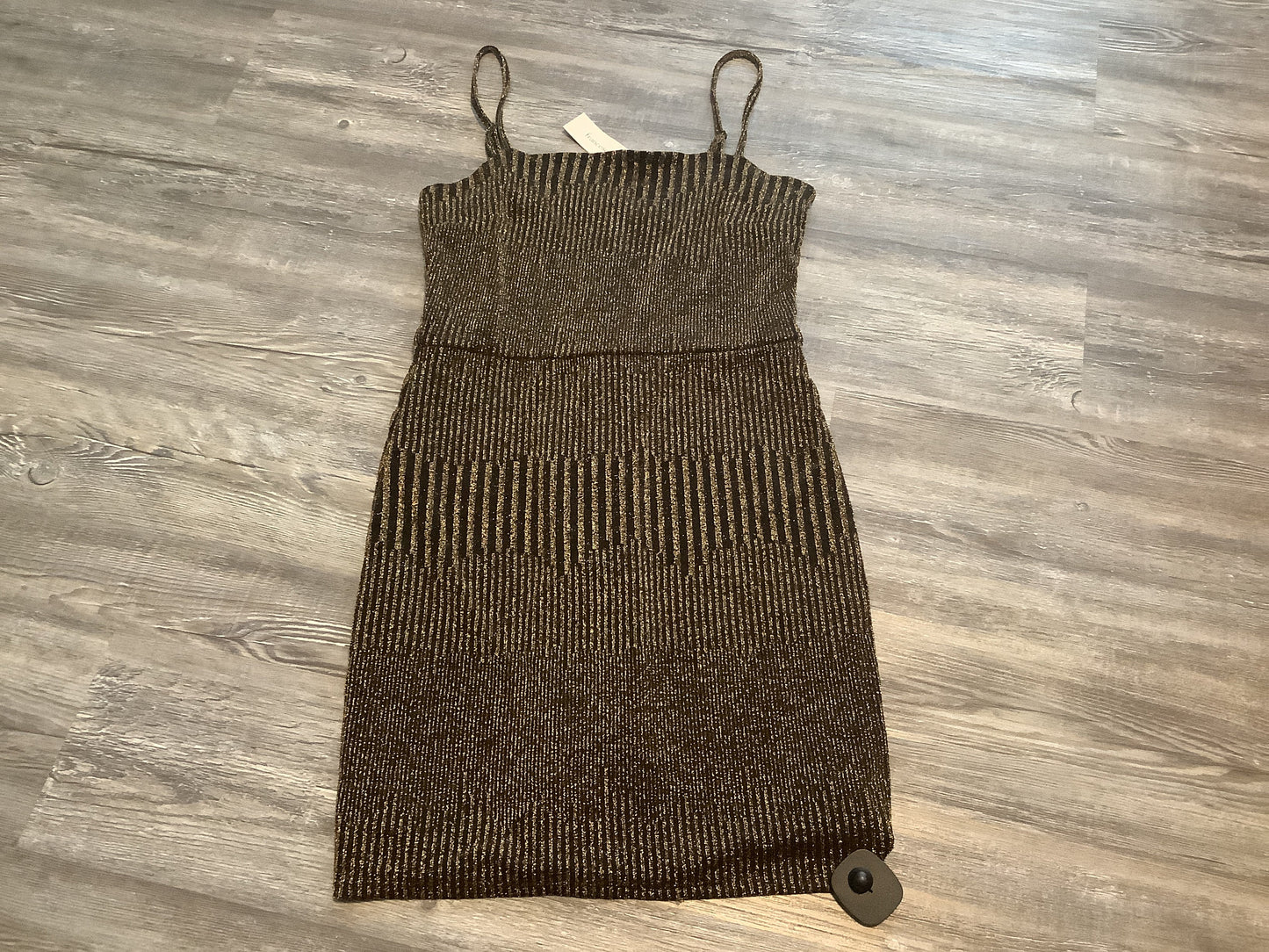 Black & Gold Dress Party Short Mi Ami, Size L