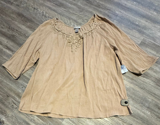 Top Long Sleeve By Catherines  Size: 2x