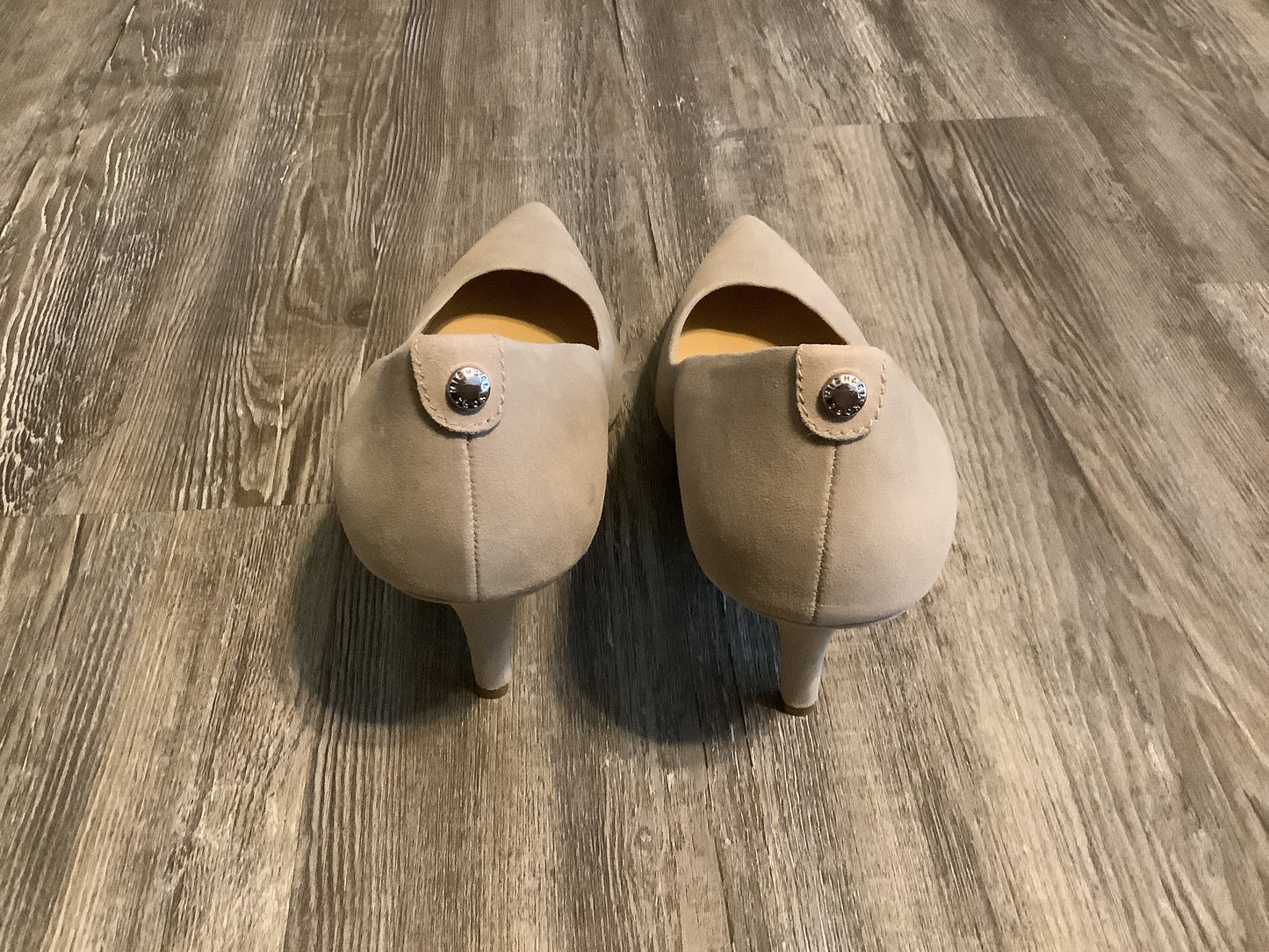 Tan Shoes Heels Stiletto Michael By Michael Kors, Size 10