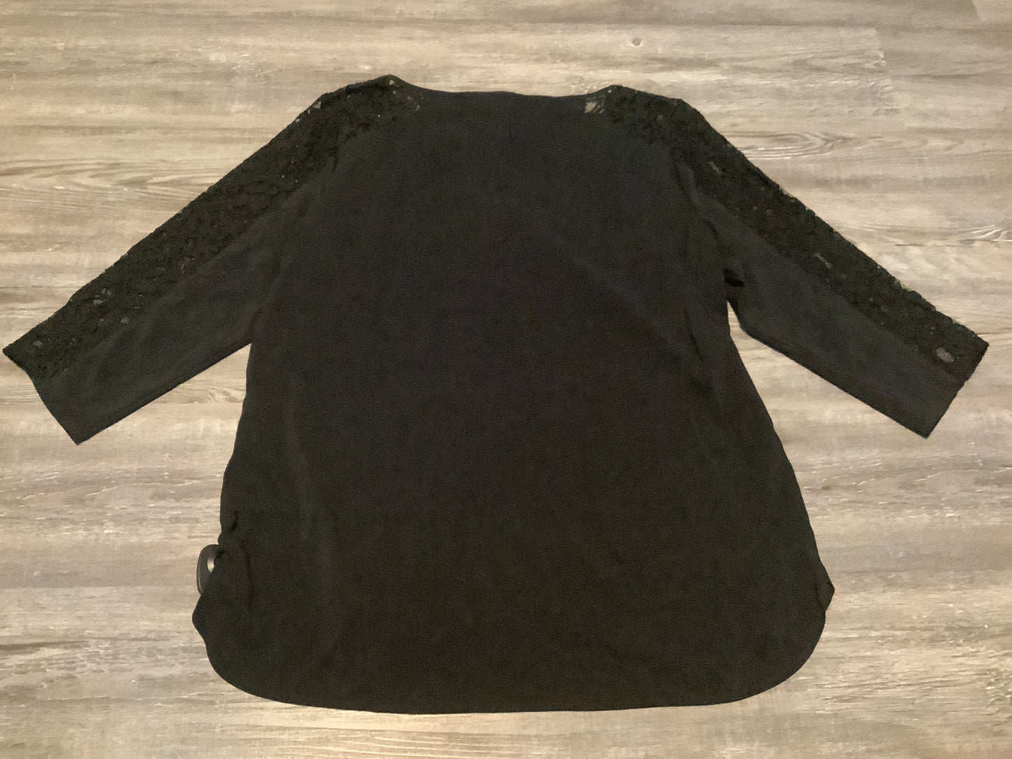 Black Top Long Sleeve Express, Size L