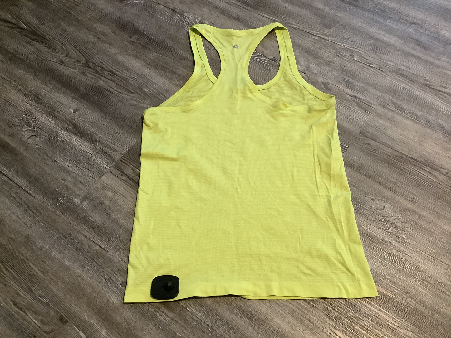 Athletic Tank Top By Lululemon In Yellow, Size: 8