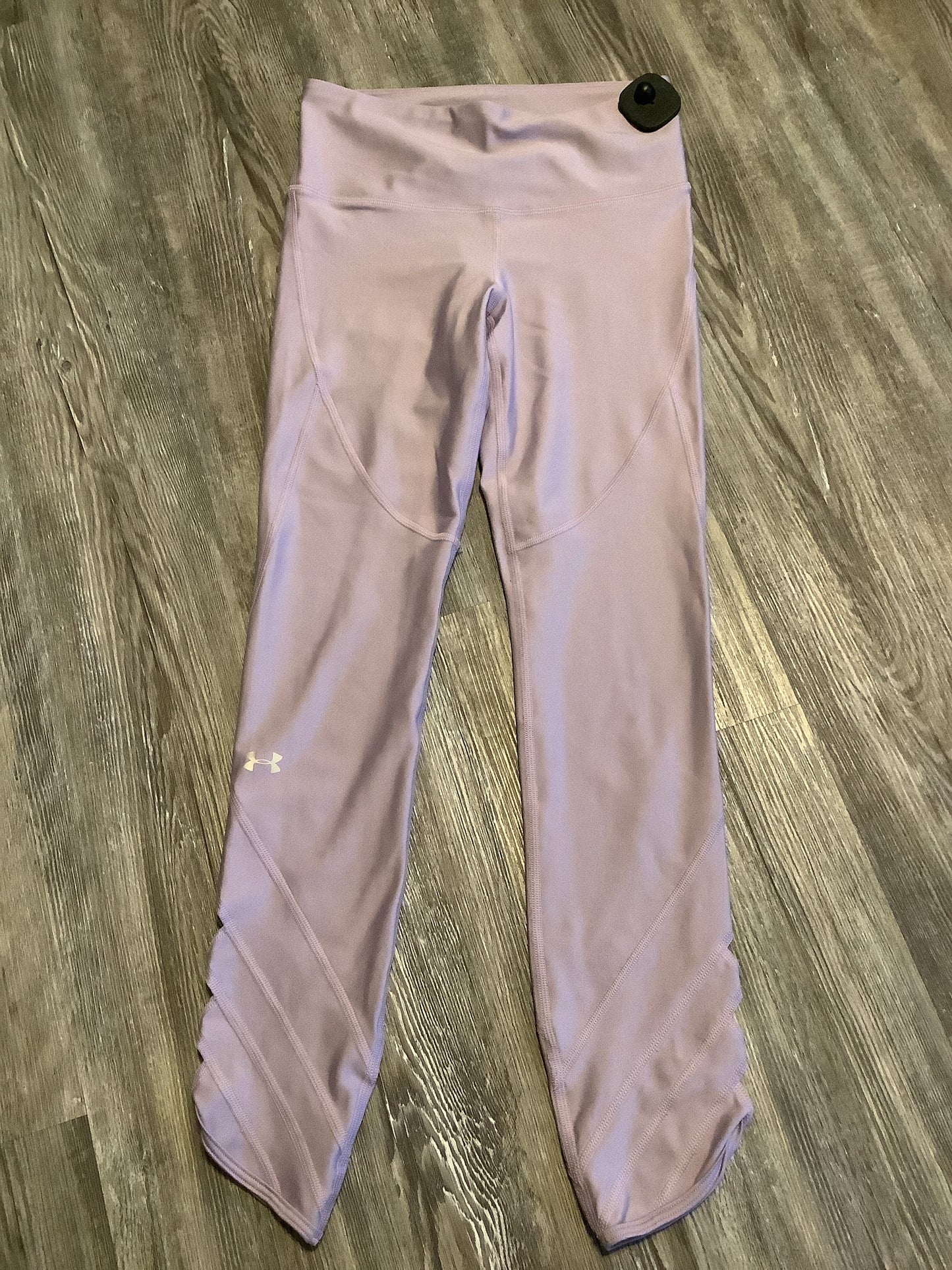 Athletic Leggings By Under Armour In Purple, Size: S