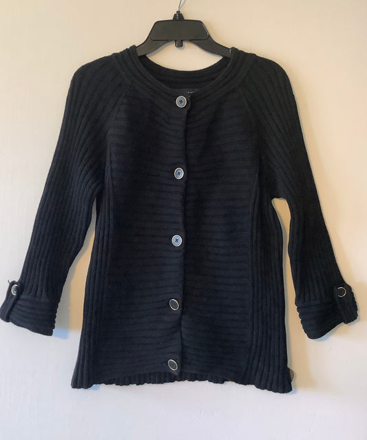 Sweater By Jones New York In Black, Size: Xl