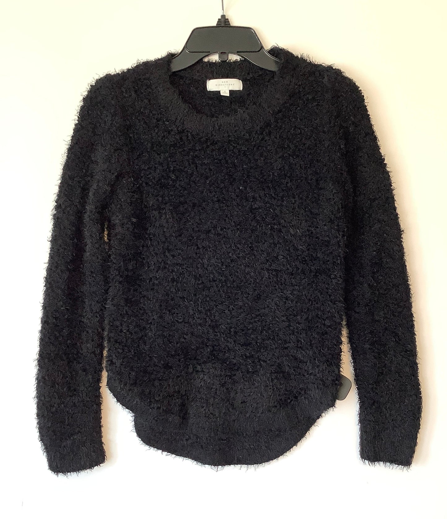 Sweater By New Directions In Black, Size: S