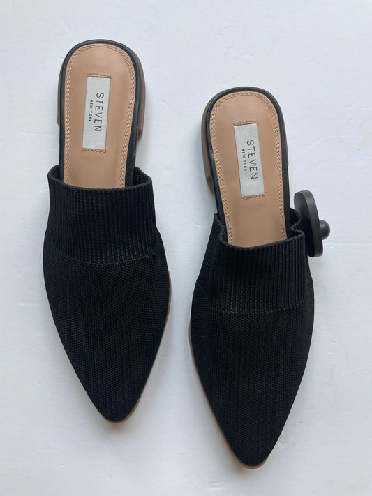 Black Shoes Flats Clothes Mentor, Size 8