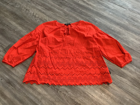 Top Long Sleeve By Madewell  Size: S