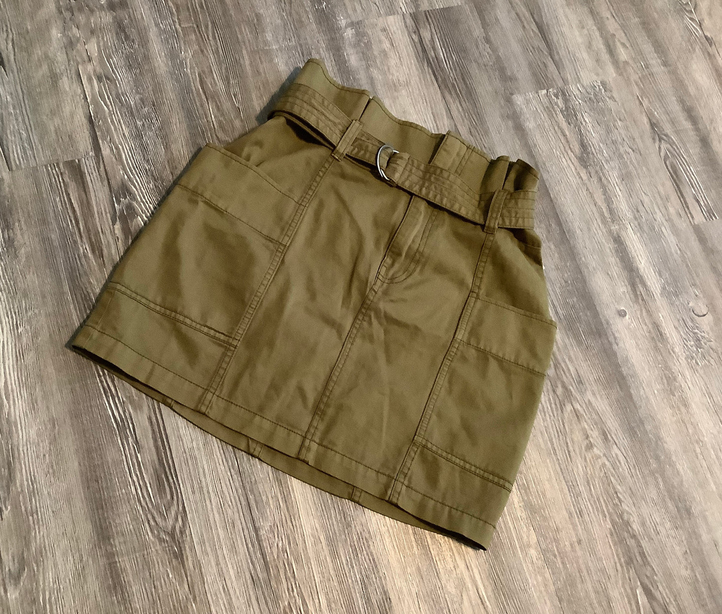 Green Skirt Mini & Short Wild Fable, Size S