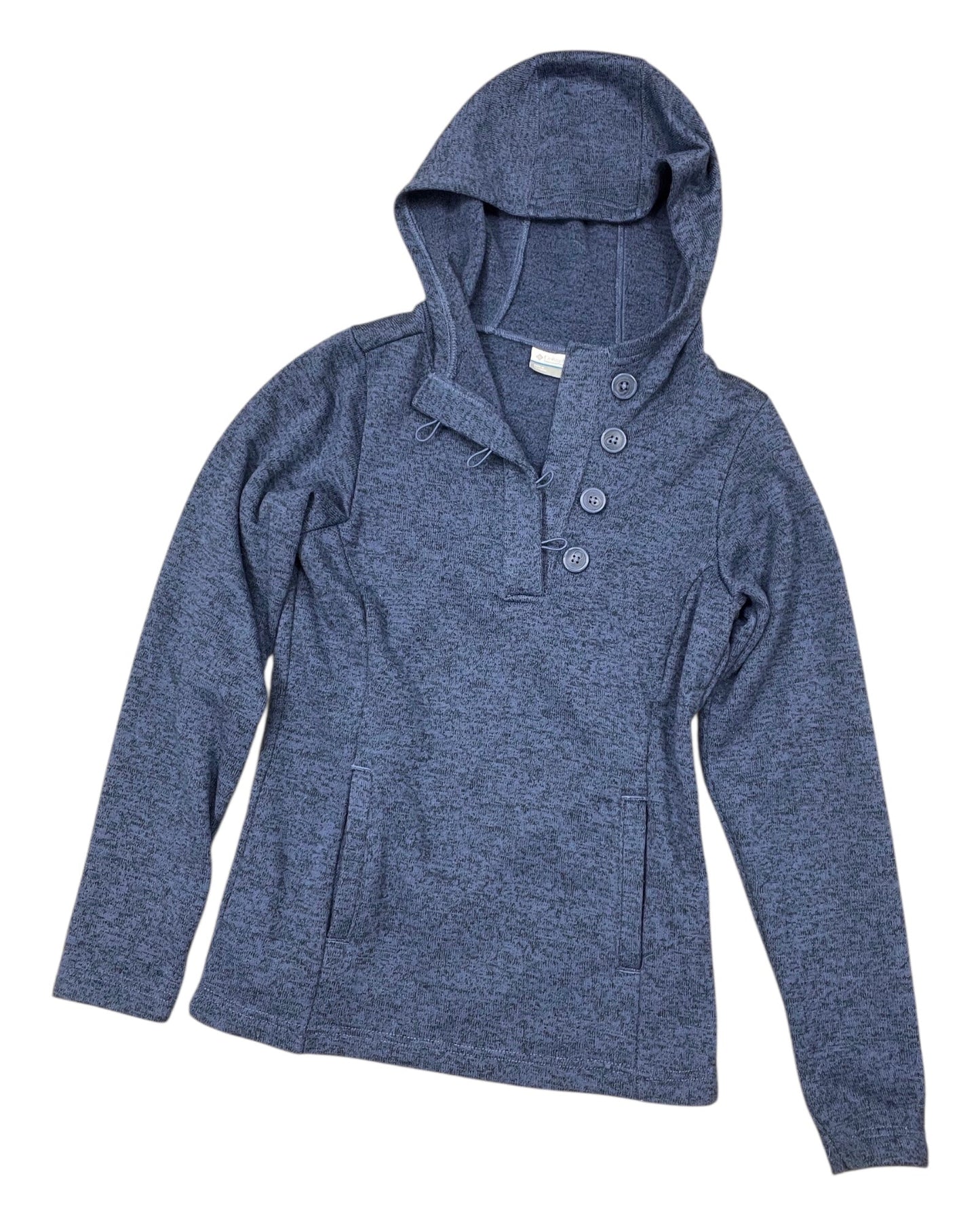 Sweatshirt Collar By Columbia In Blue, Size:S