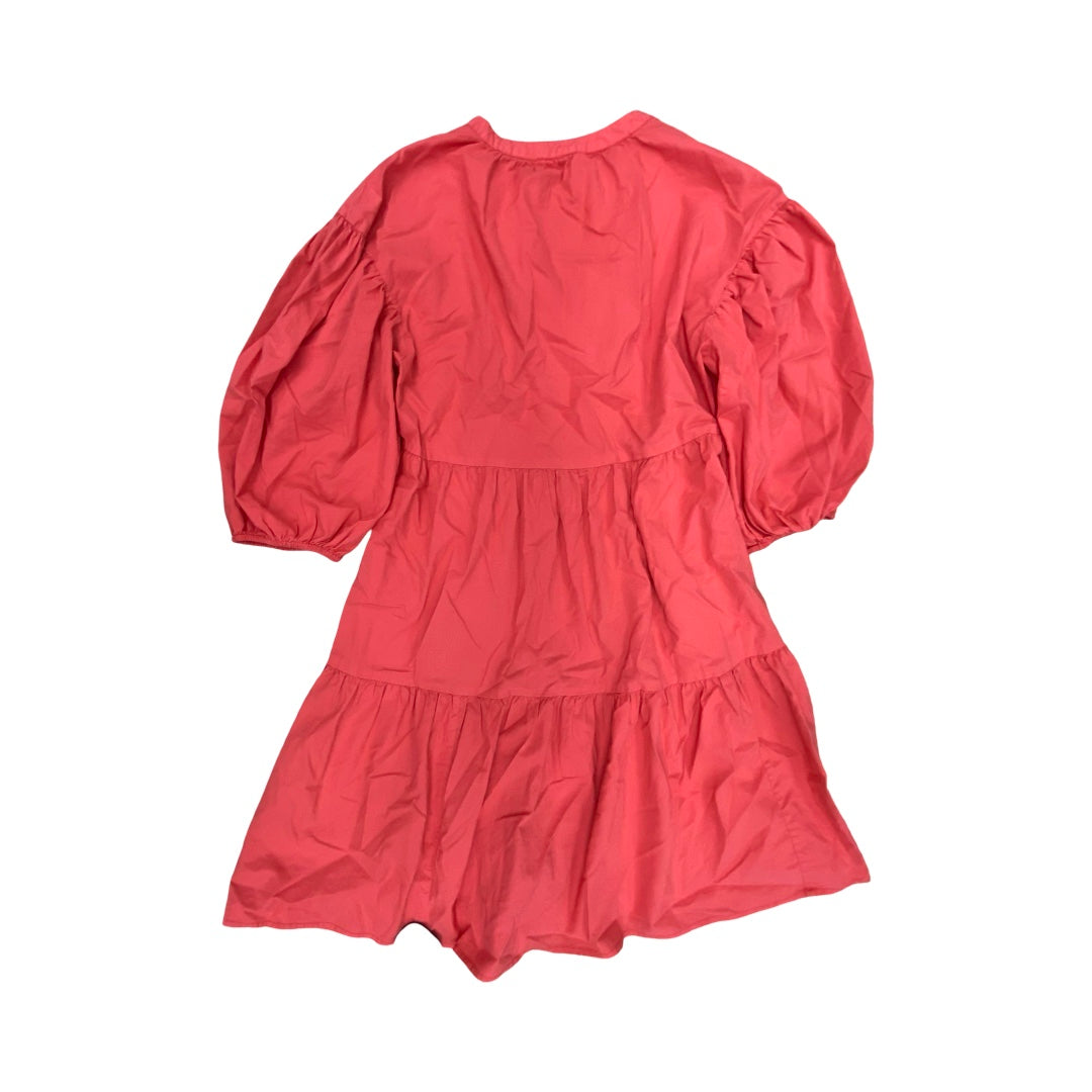 Dress Casual Midi By Sundry In Coral, Size:Xs