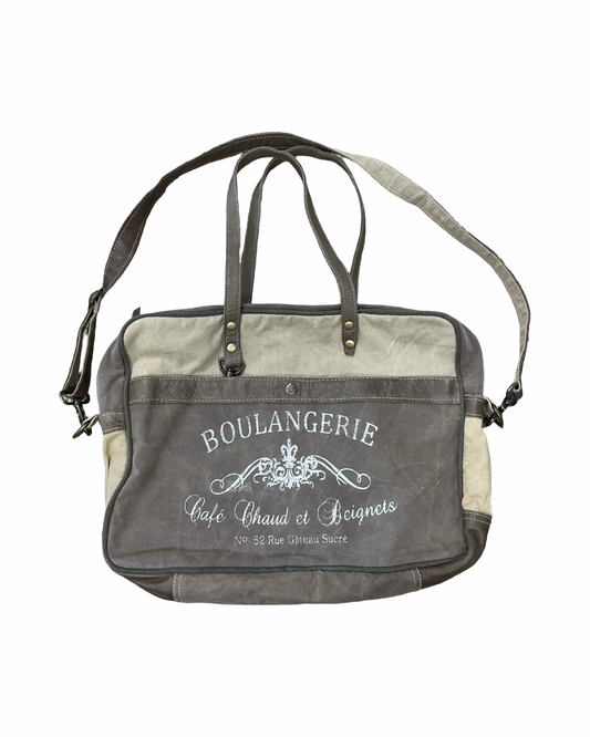 Tote By Myra In Brown & Tan, Size:Large