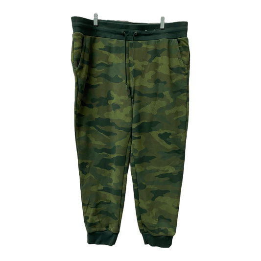Athletic Pants 2Pc By Xersion In Camouflage Print, Size:1X