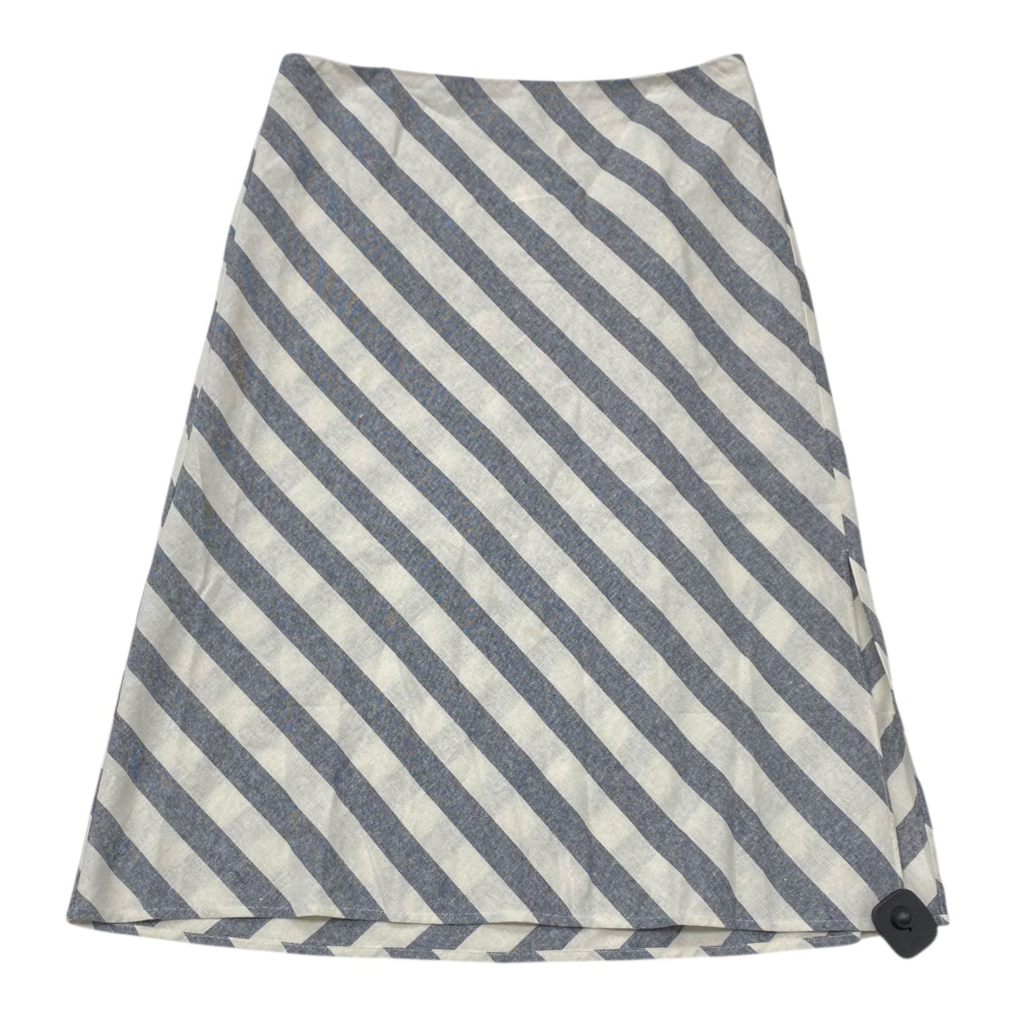 Skirt Midi By J. Crew In Striped Pattern, Size:L