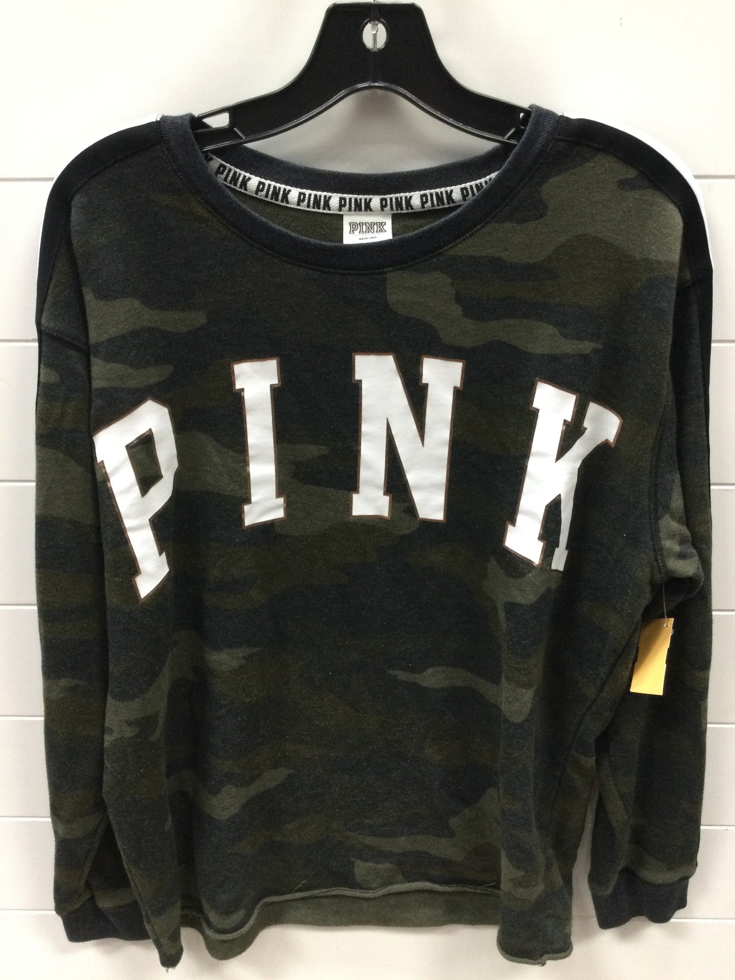 Top Ls By Pink In Camouflage Print, Size:M