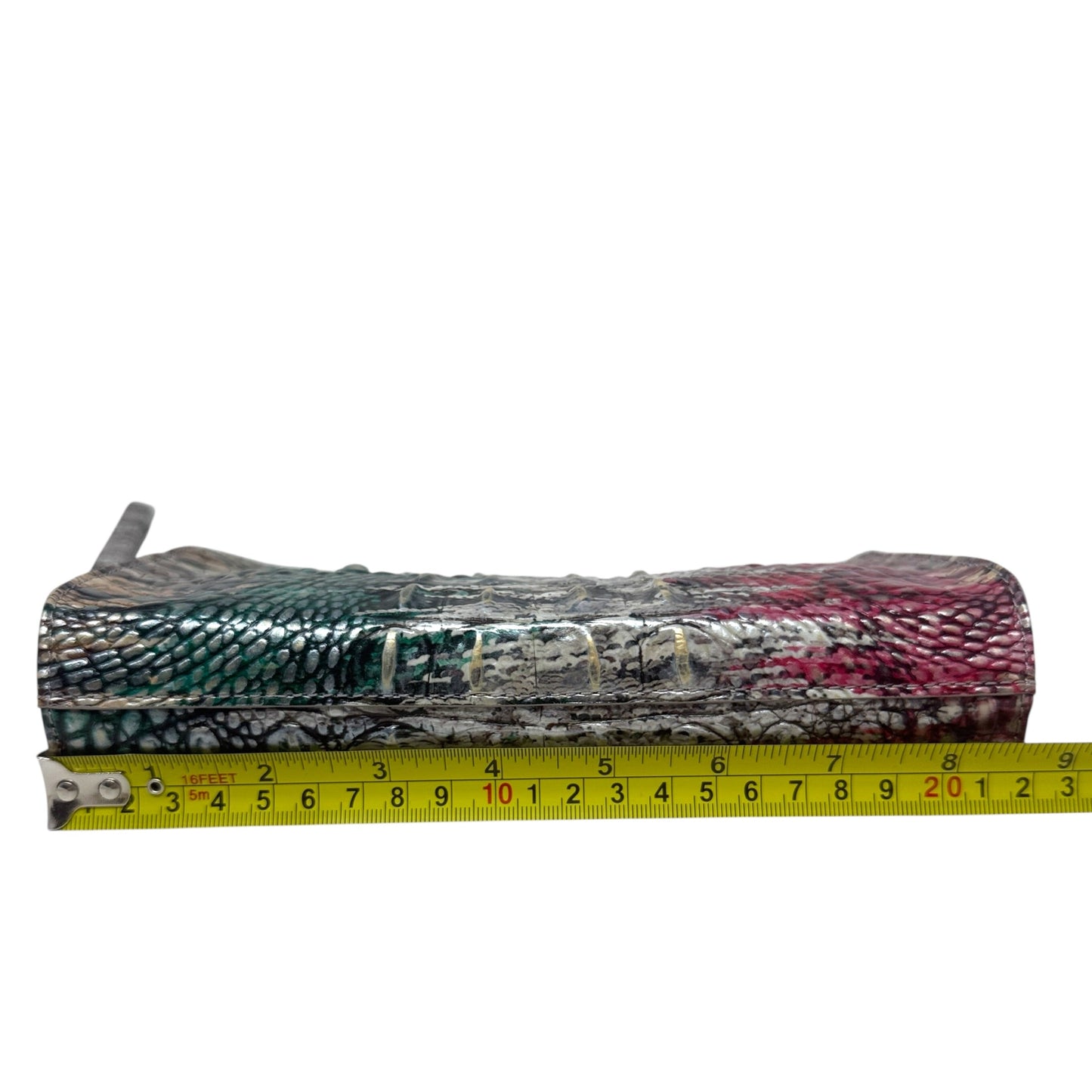 Daisy Carnival Ombré Melbourne Wristlet Designer By Brahmin, Size: Medium