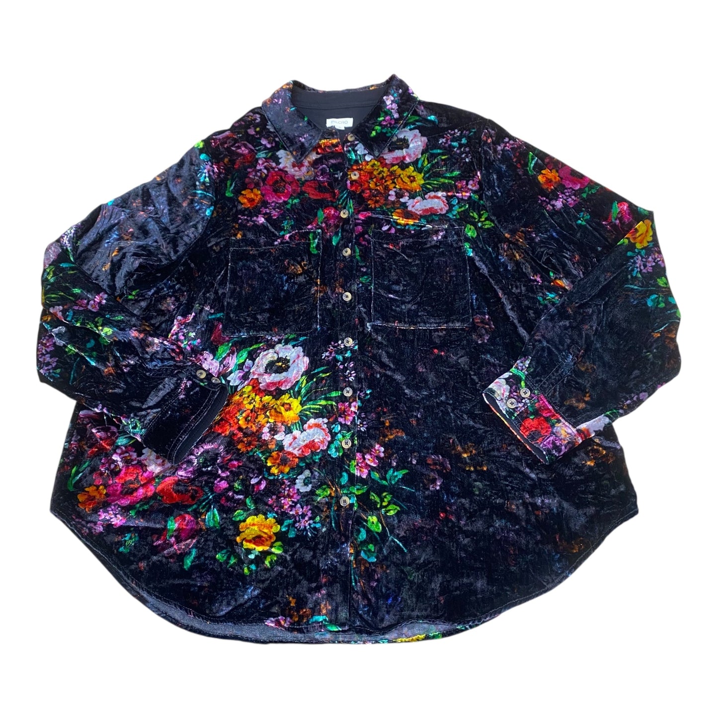 Top Ls By Pilcro In Multi, Size:1X