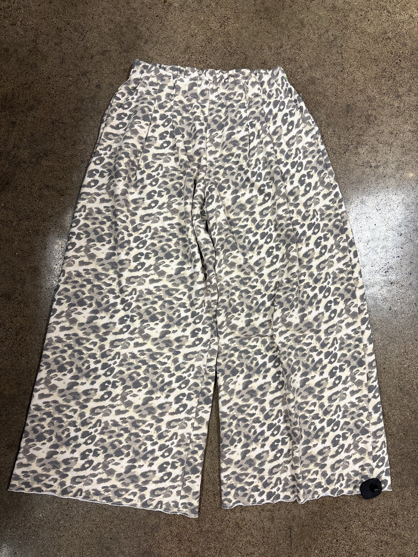 Pants Wide Leg By Aerie In Animal Print, Size:M