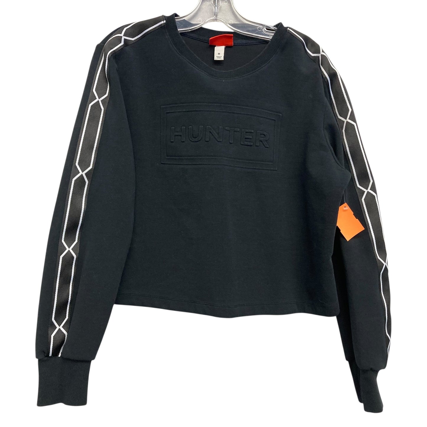 Sweatshirt Crewneck By Hunter In Black, Size:M