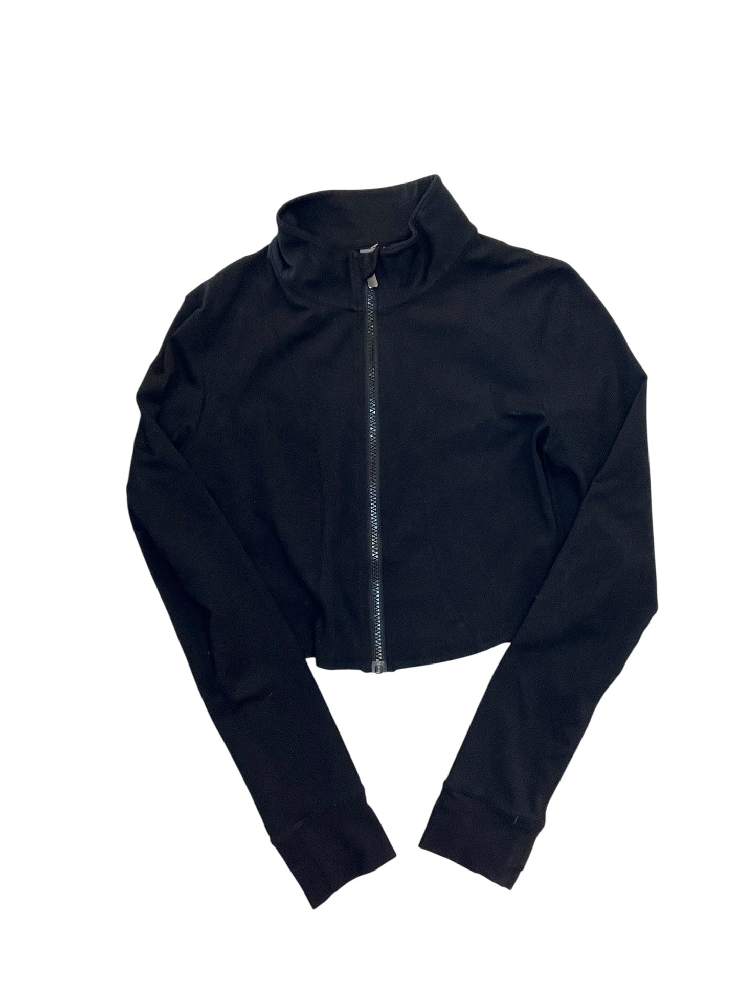 Athletic Jacket By Mono B In Black, Size:S