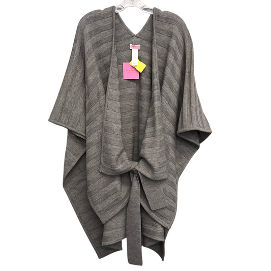 Cardigan Designer By Kate Spade In Grey, Size:Osfm