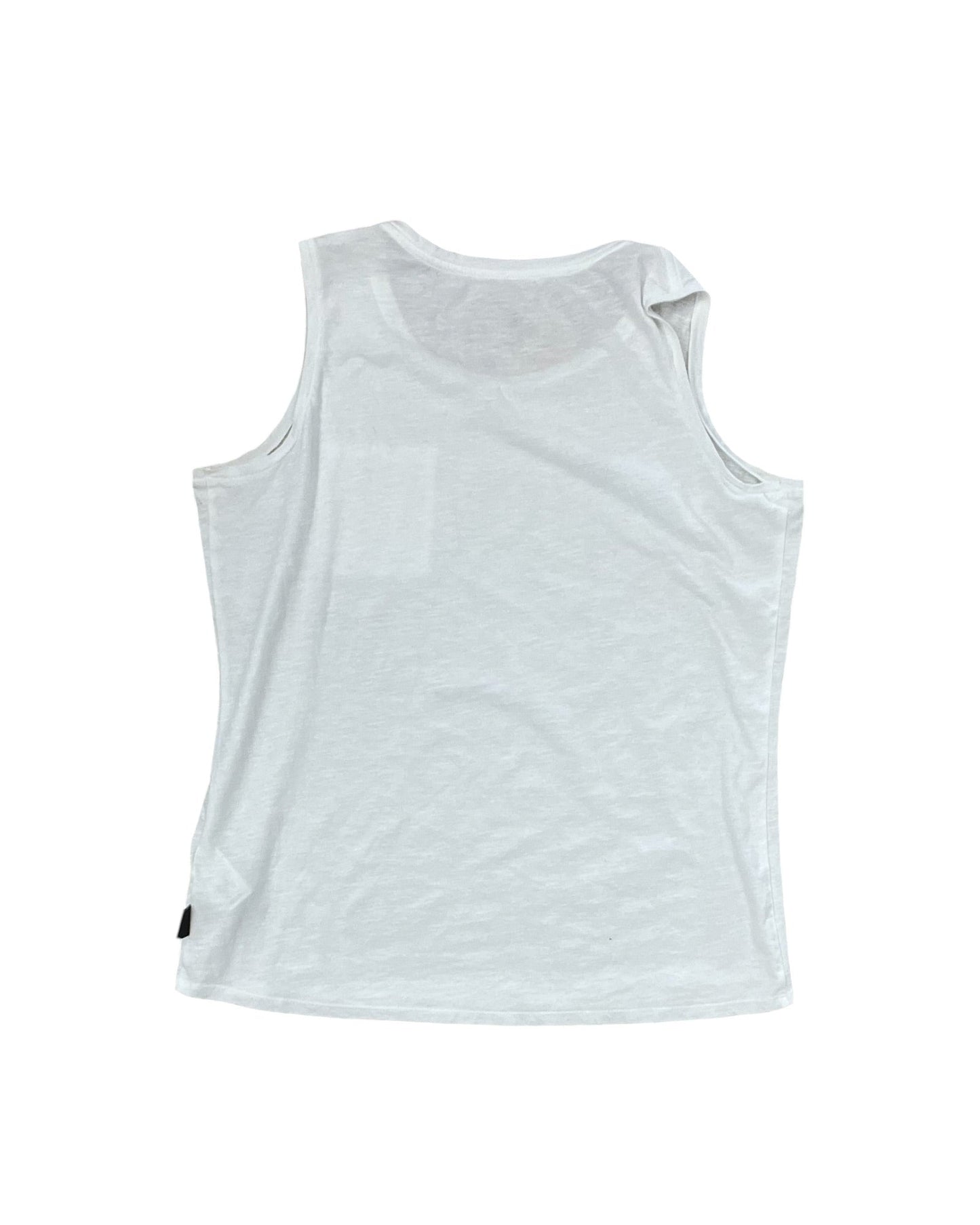 Top Sleeveless By Patagonia In White, Size:M