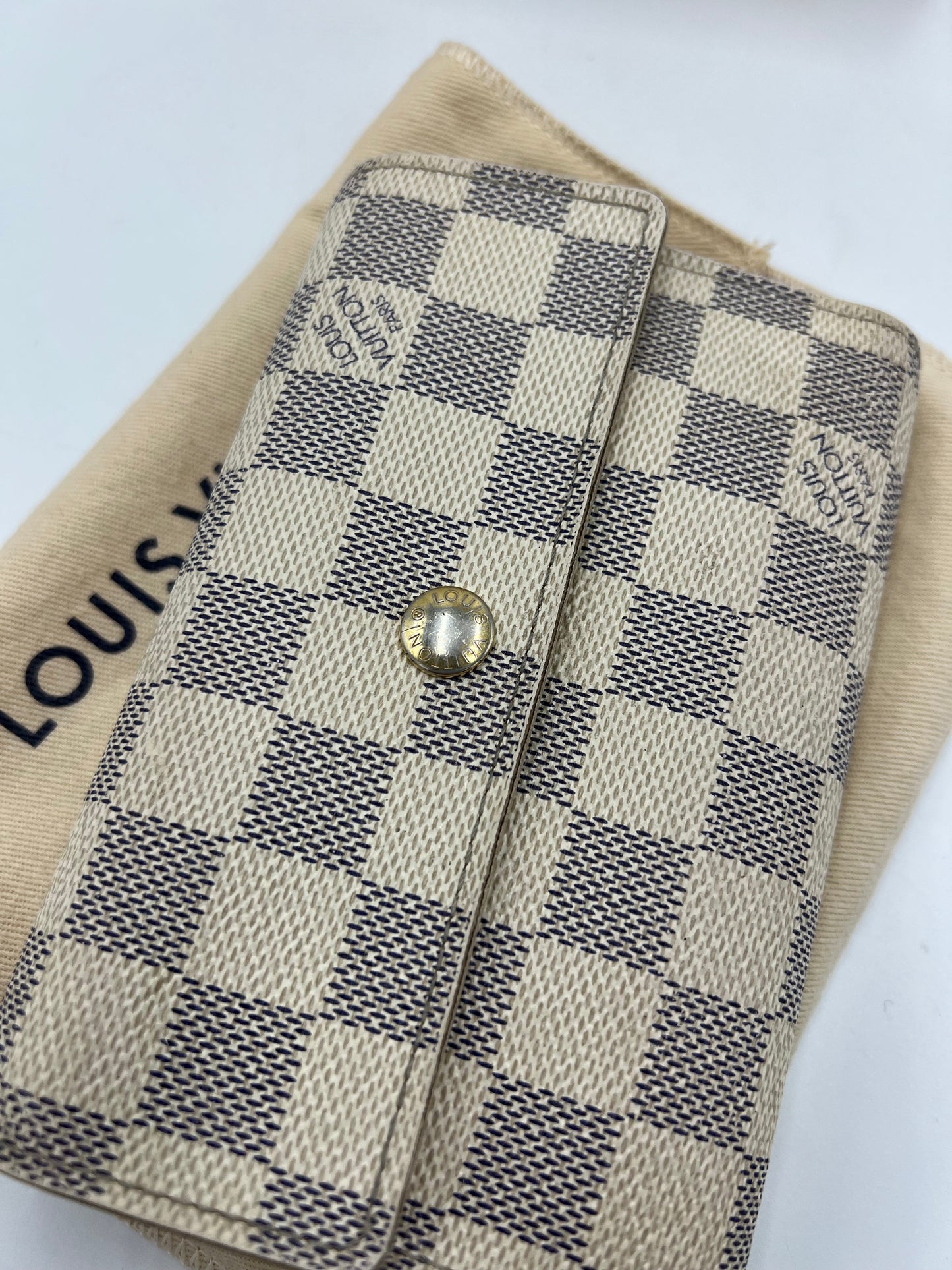 Louis Vuitton Damier Azur Wallet