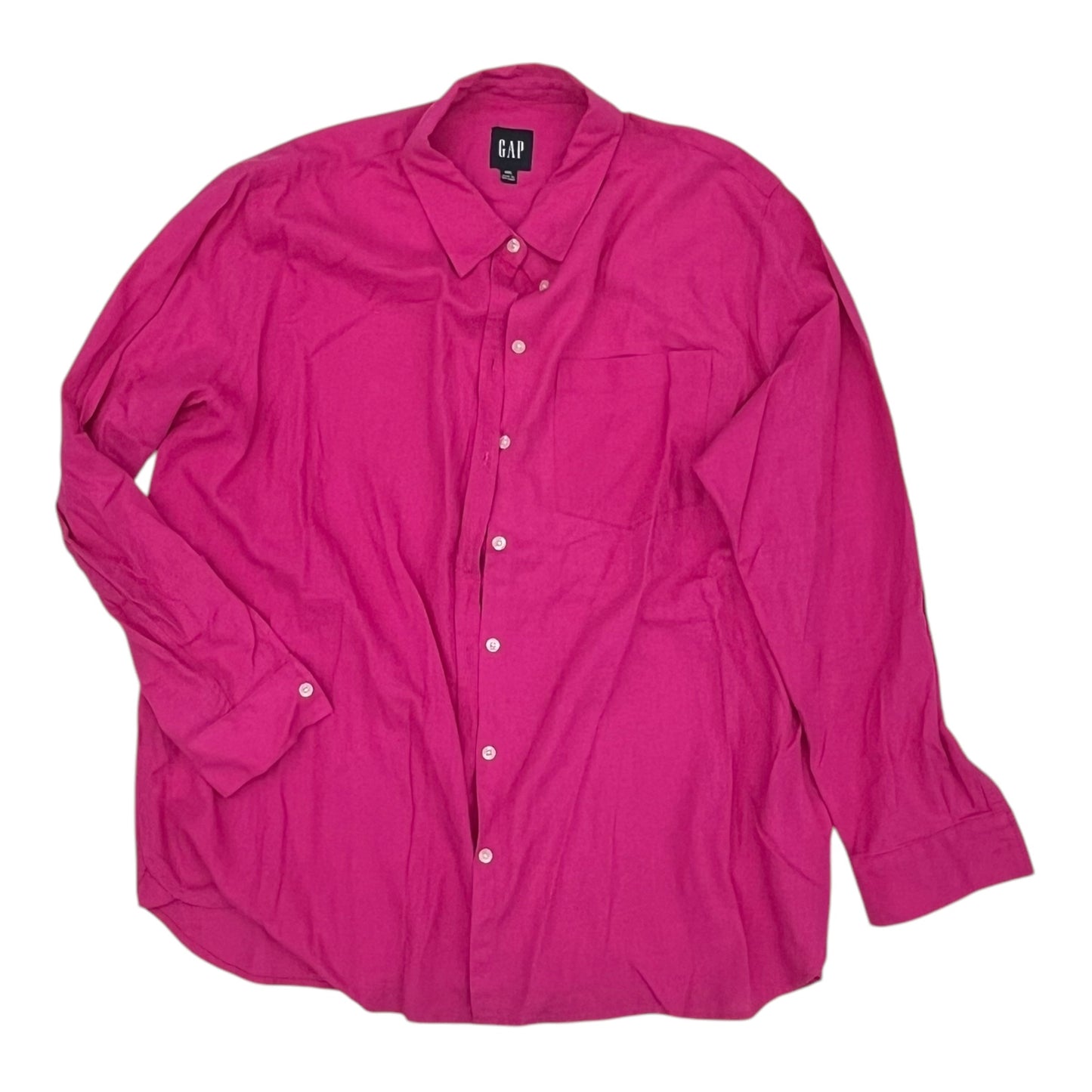 Top Ls By Gap In Pink, Size:Xxl