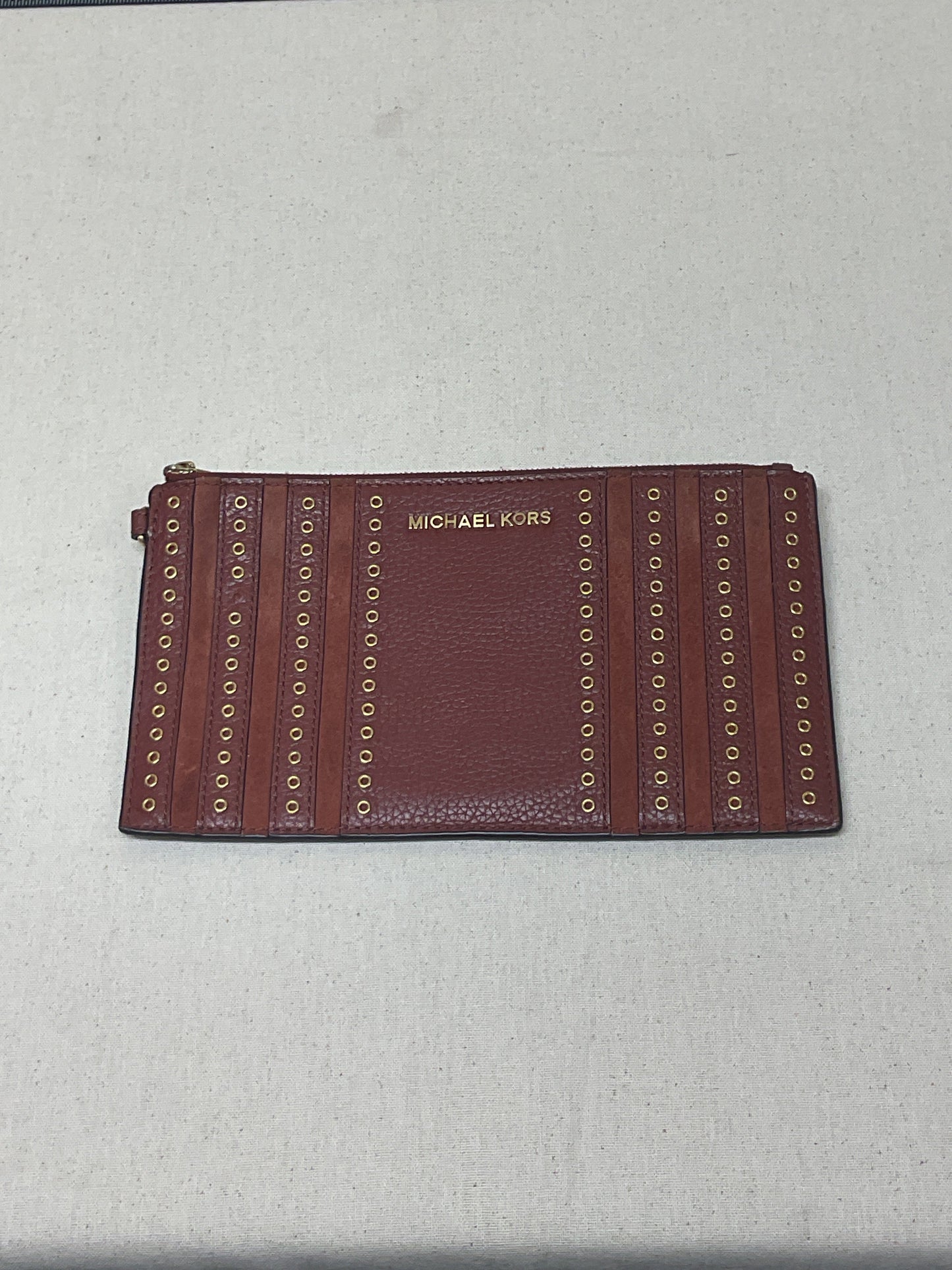 Wristlet Designer By Michael Kors In Red, Size:Medium