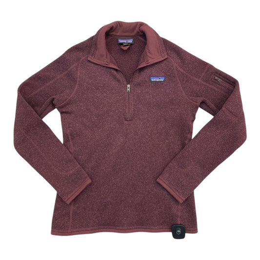 Athletic Fleece By Patagonia In Maroon, Size:S