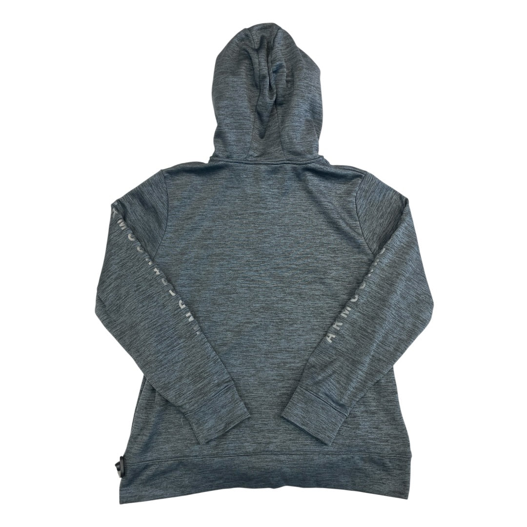 Athletic Sweatshirt Hoodie By Under Armour In Grey, Size:Xl