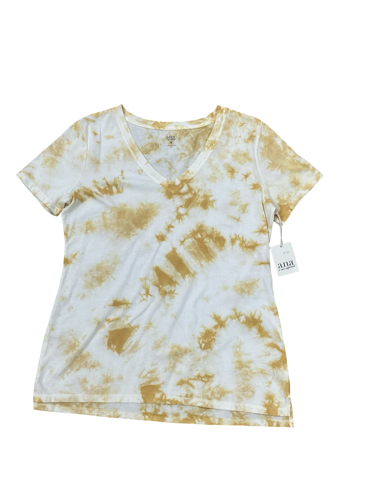 Top Ss By Ana In Gold, Size:M