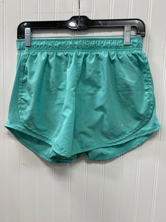 Athletic Shorts By Nike In Teal, Size:M