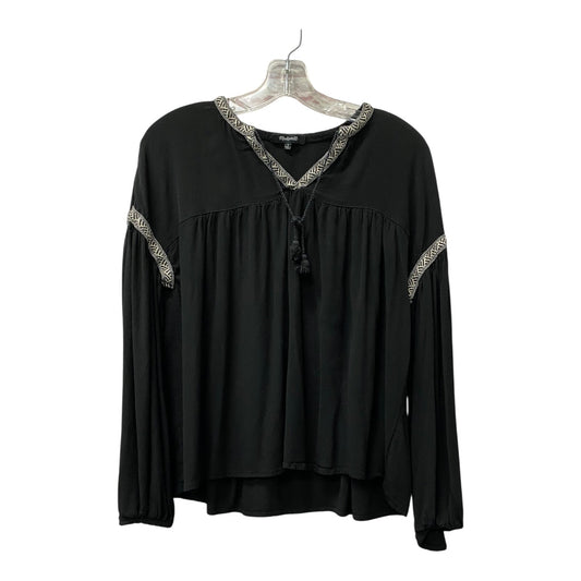 Top Ls By Madewell In Black, Size:S