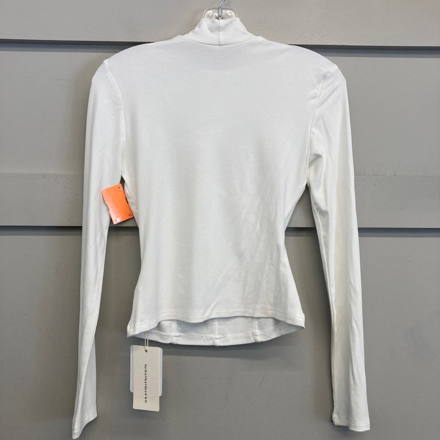 Top Ls Basic By Commense In White, Size:S