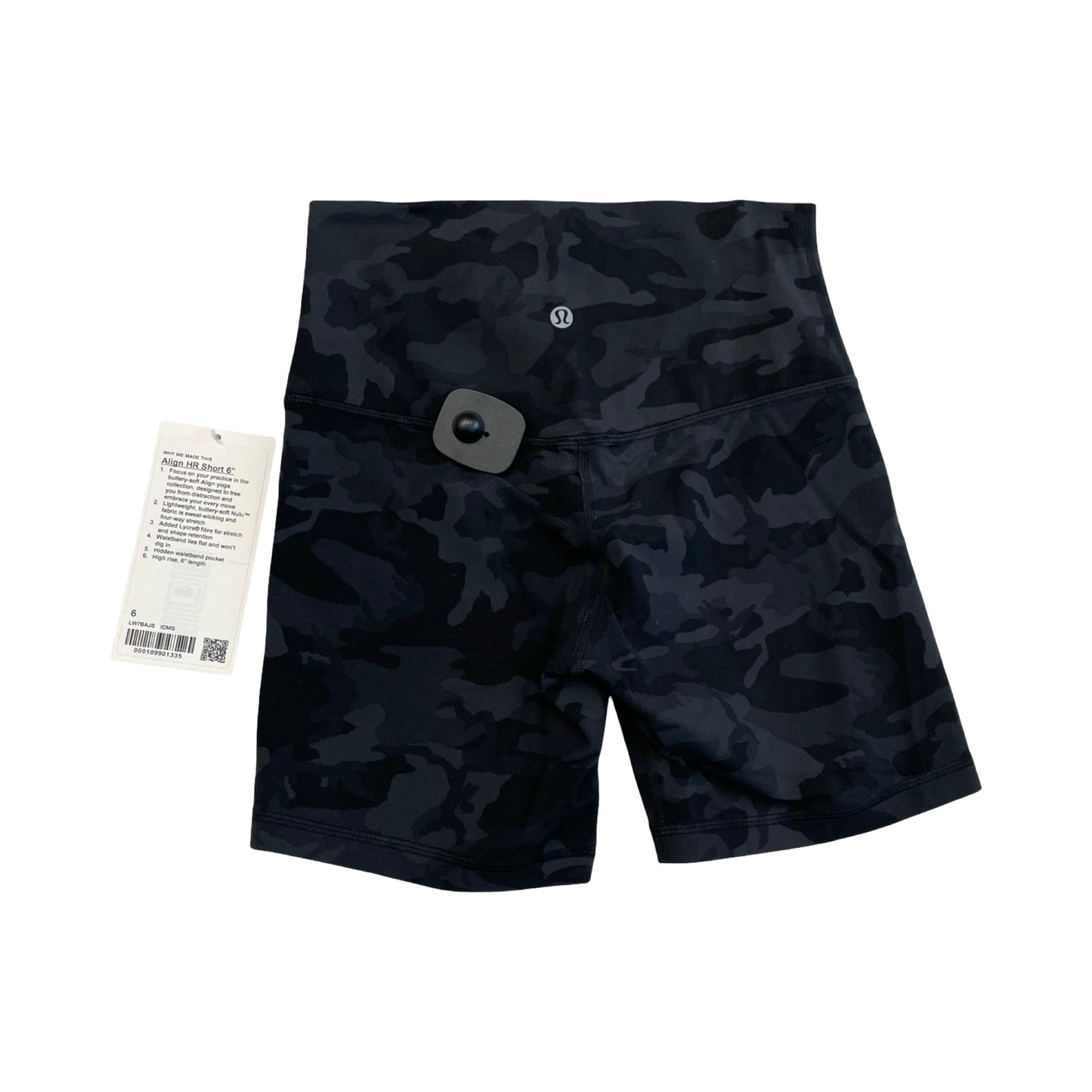 Athletic Shorts By Lululemon In Black, Size:6